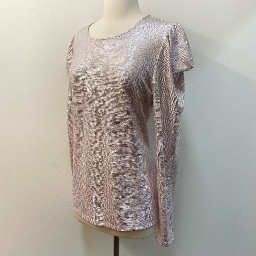 NWT INC Glitz Runway Top, Size L - Picture 4 of 9
